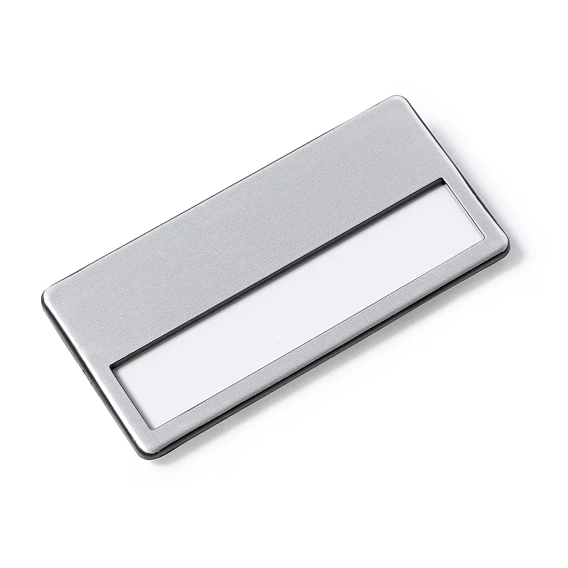 Badgehouder Aluminium
