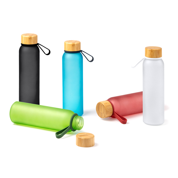 Gerecycled Glas Drinkfles 500ml - 3