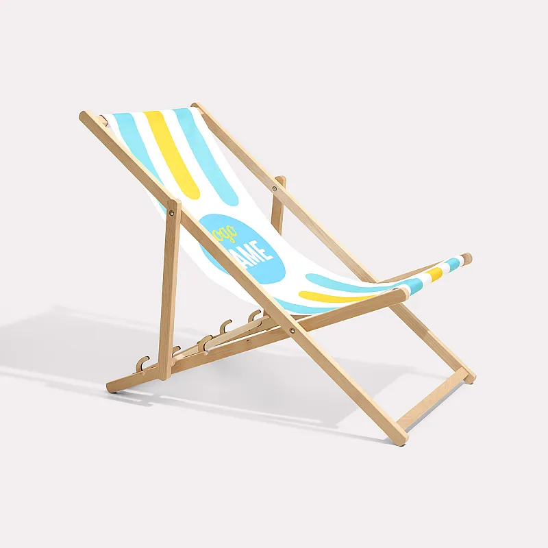Strandstoelen met verwisselbaar doek