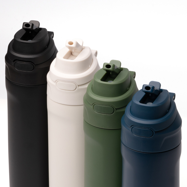 RVS Drinkfles 700ml Met Rietje - 4