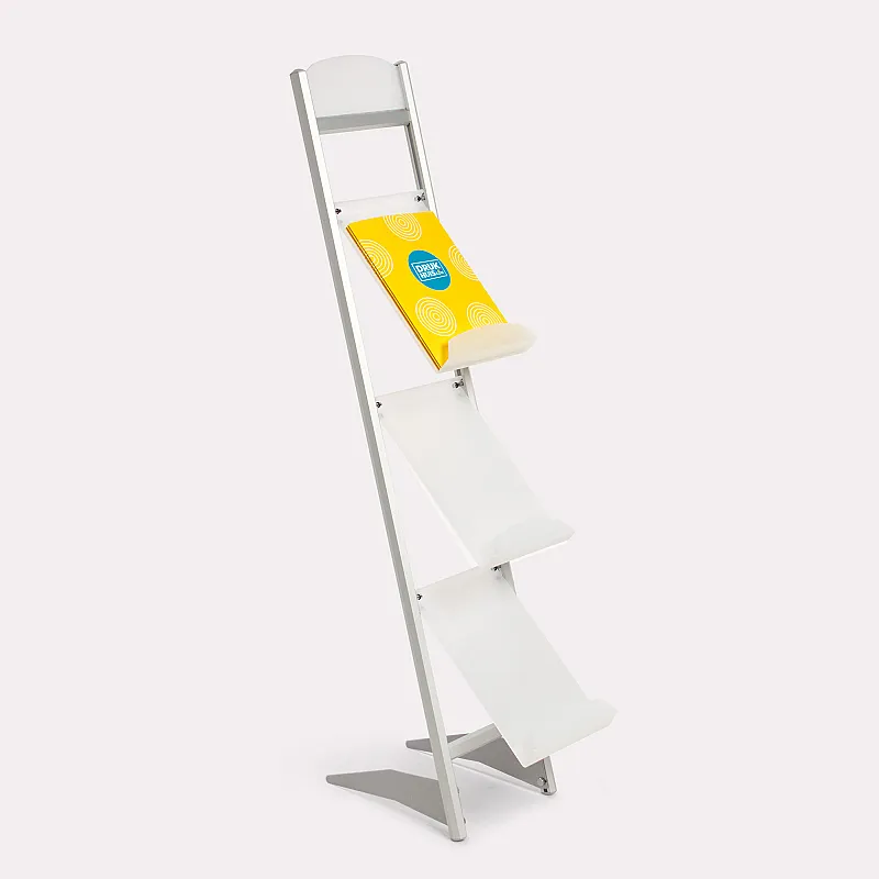 Triple deluxe folder displays