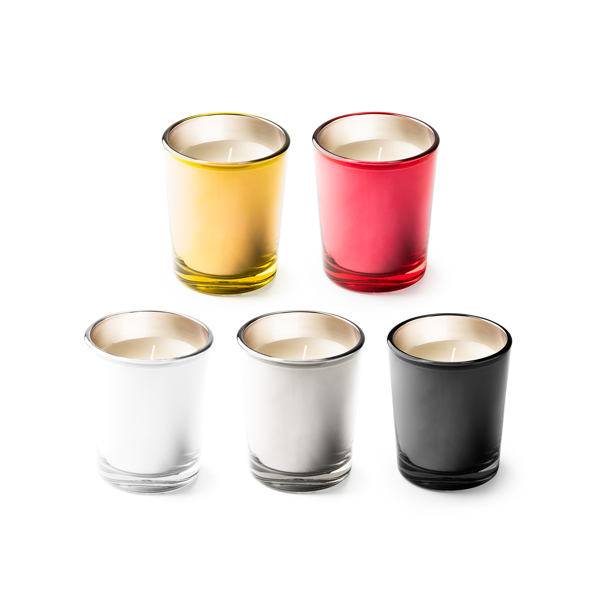 Geurkaars in Gekleurd Glas - 3