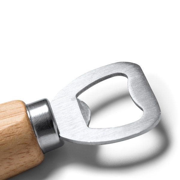 Flessenopener met Houten Handgreep - 6
