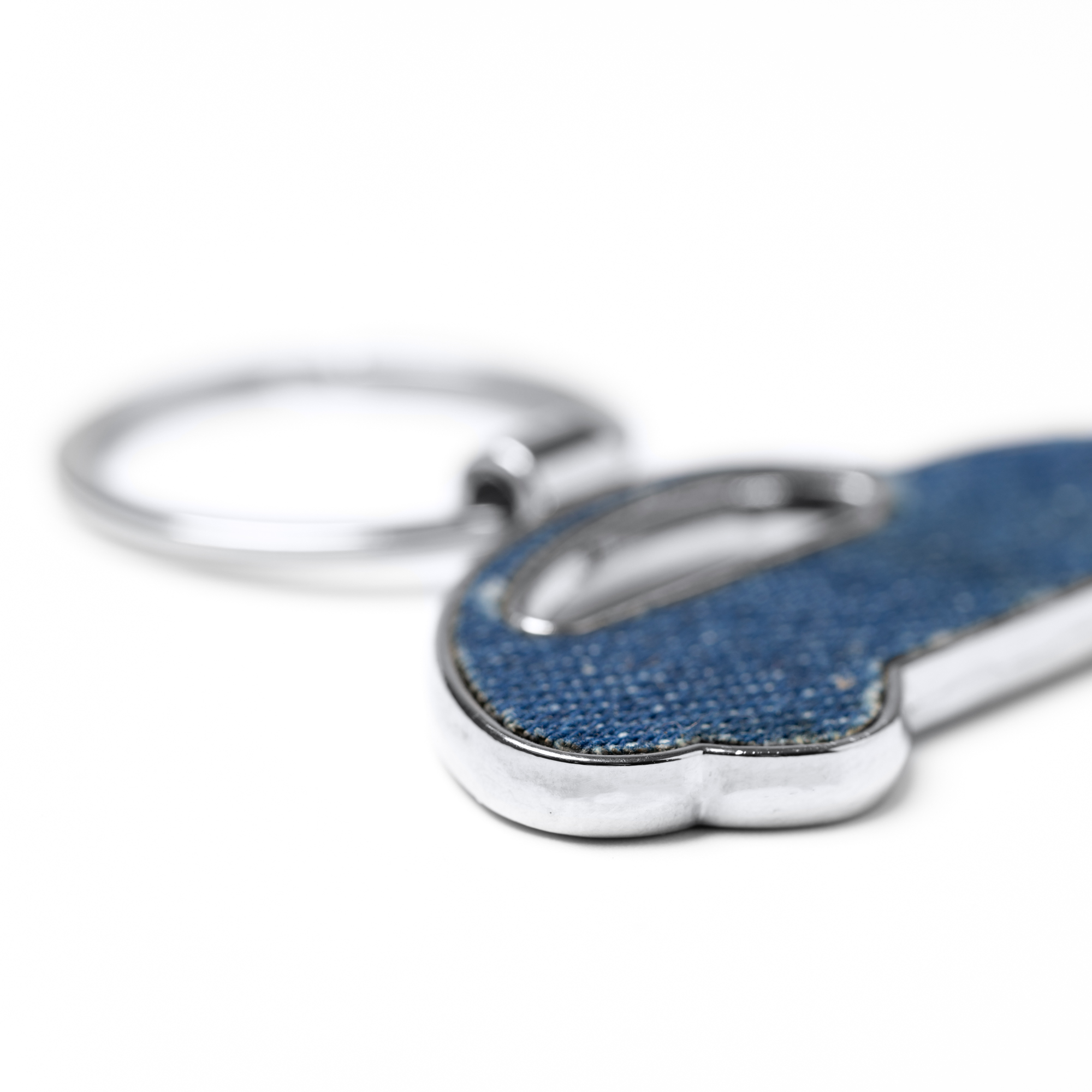 Sleutelhanger Auto Denim - 3