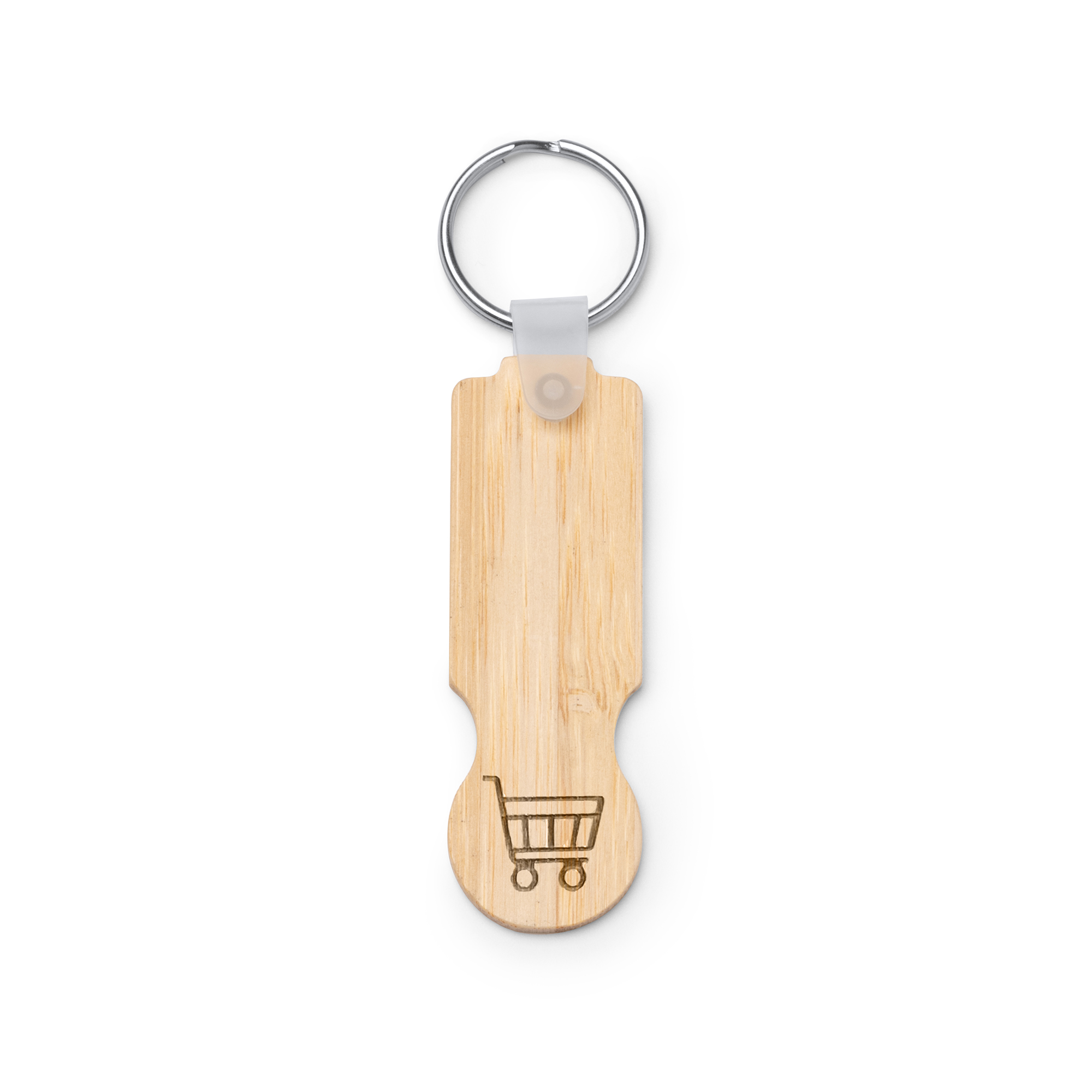 Bamboe Munt Sleutelhanger - 2