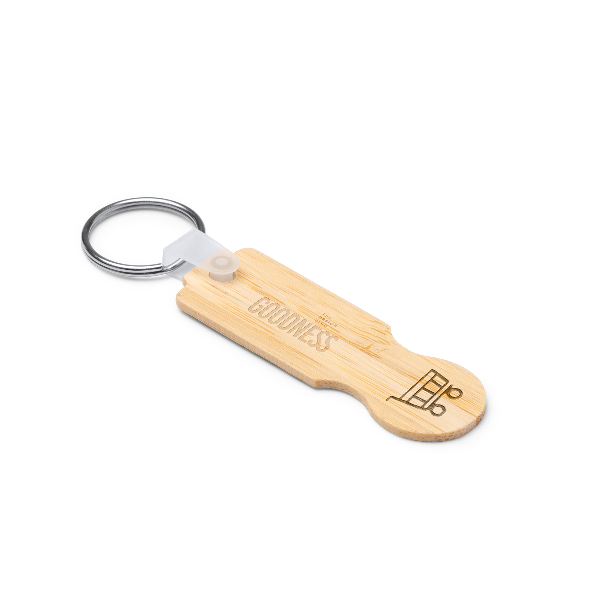 Bamboe Munt Sleutelhanger - 5