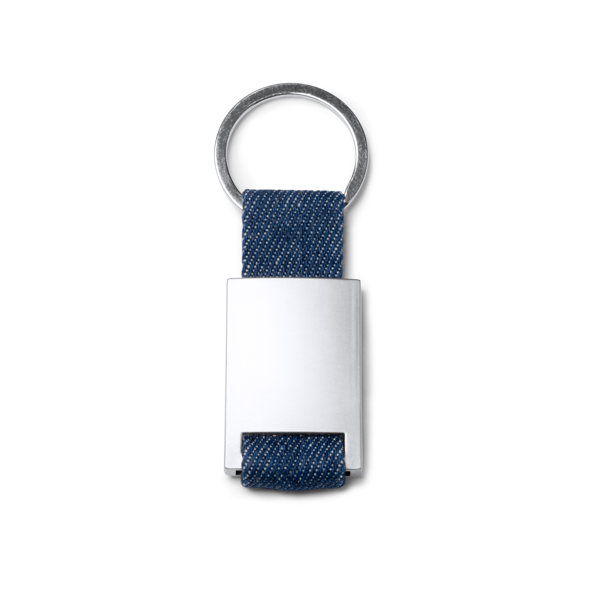 Sleutelhanger Denim en Metaal - 2