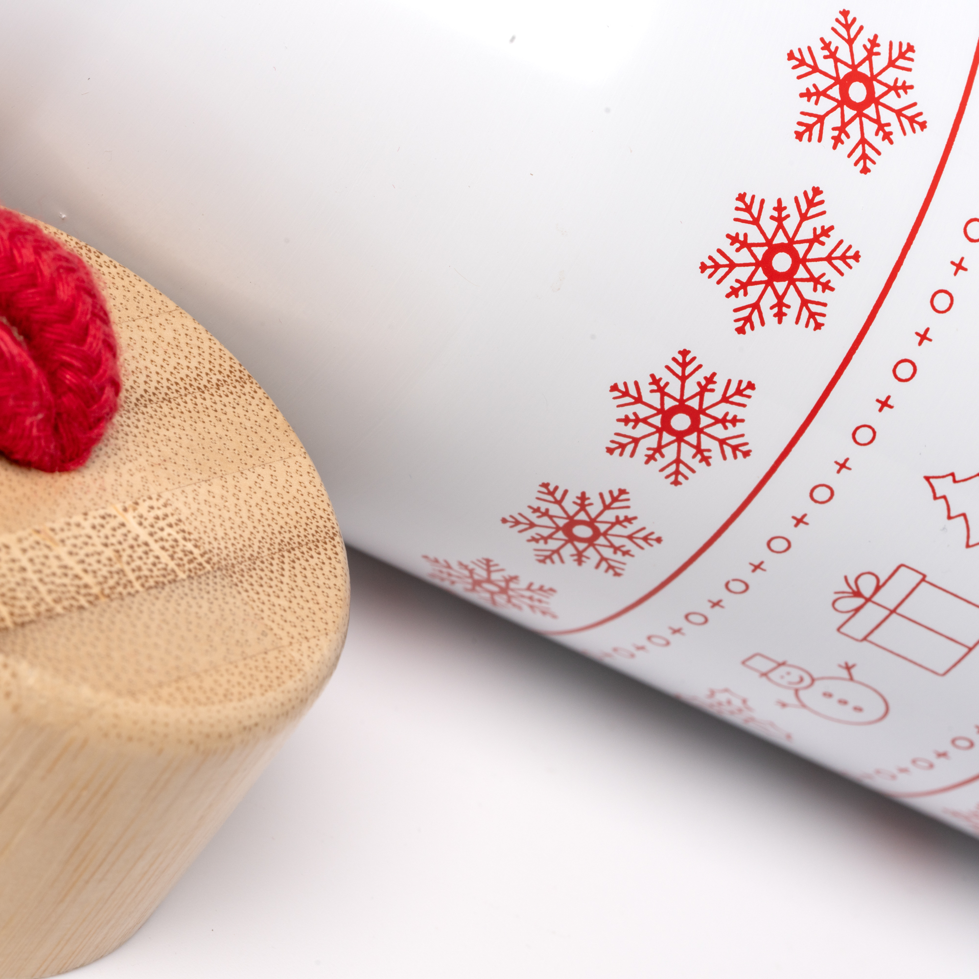 RVS Dubbelwandige Drinkfles Kerst - 3