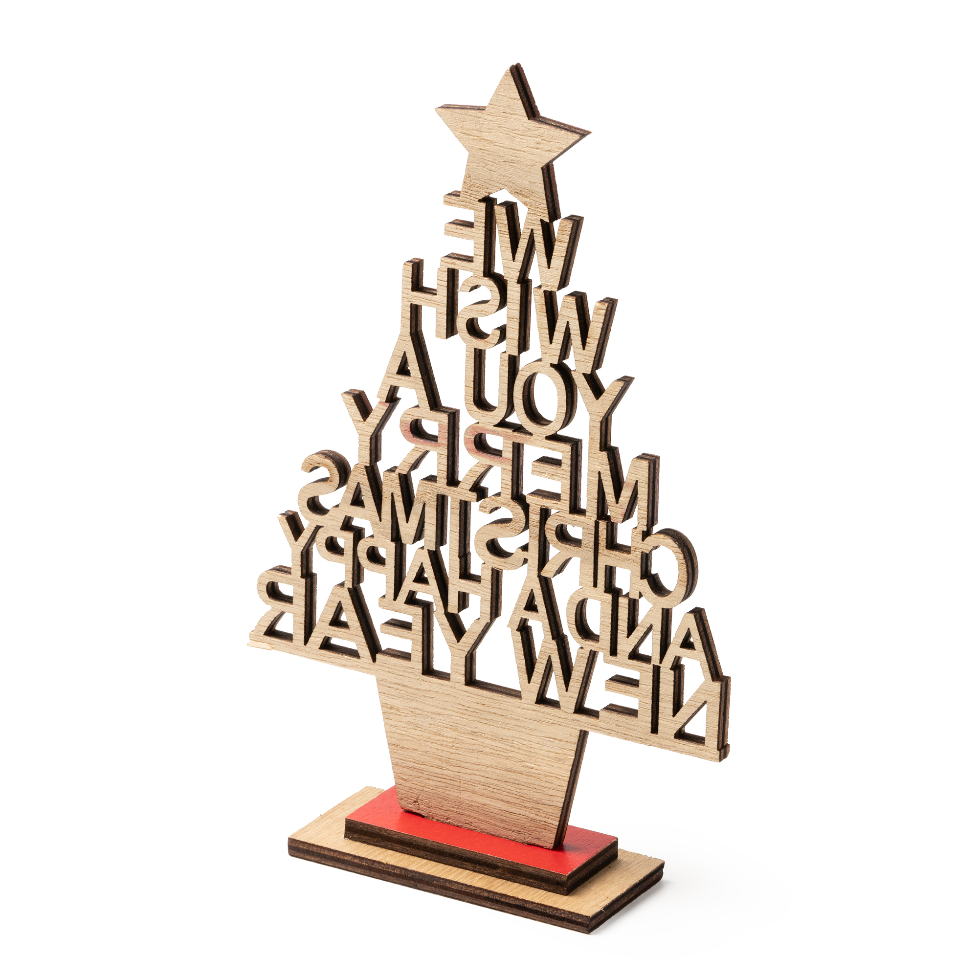 Houten Kerstboom - 3