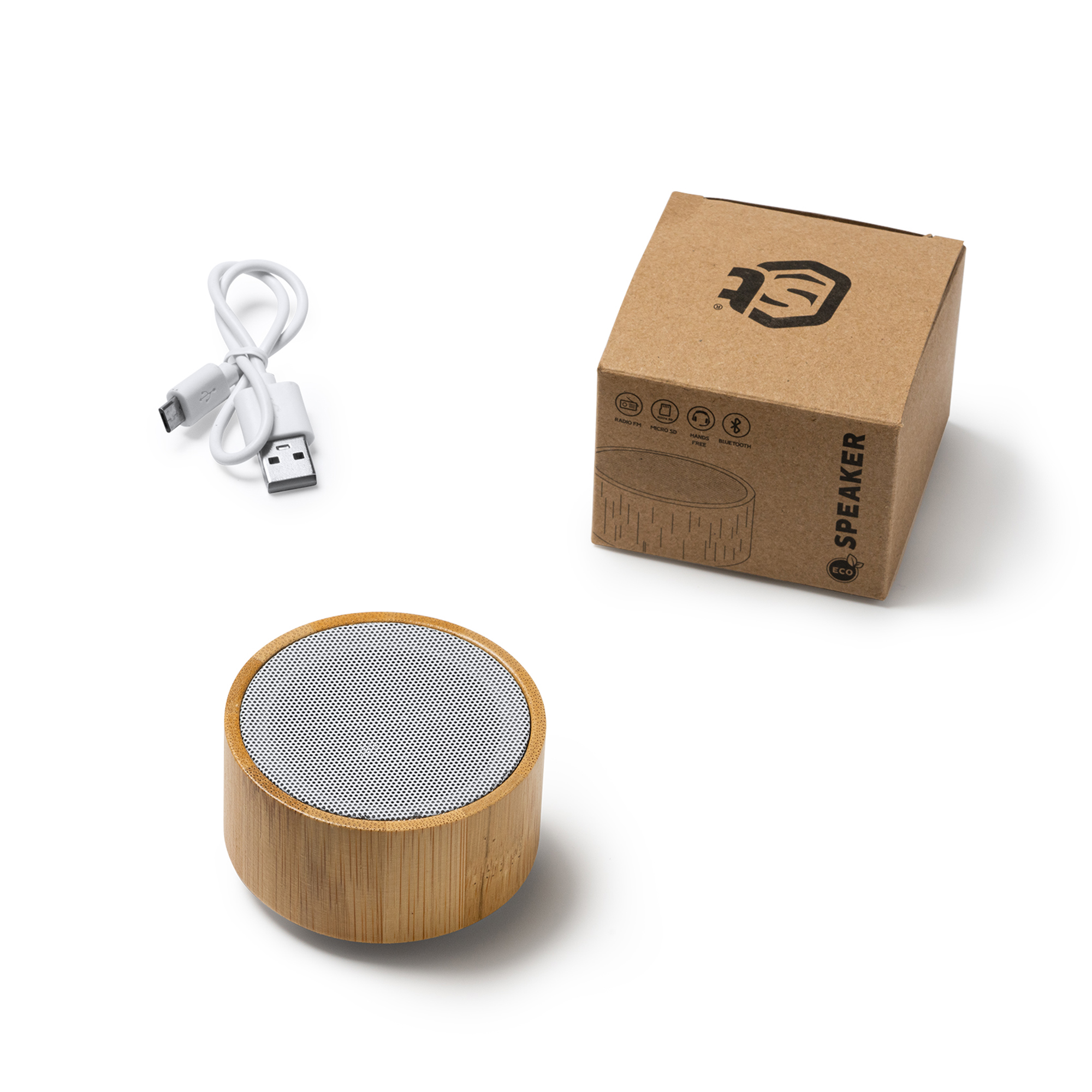 Ronde Draadloze Speaker - 3