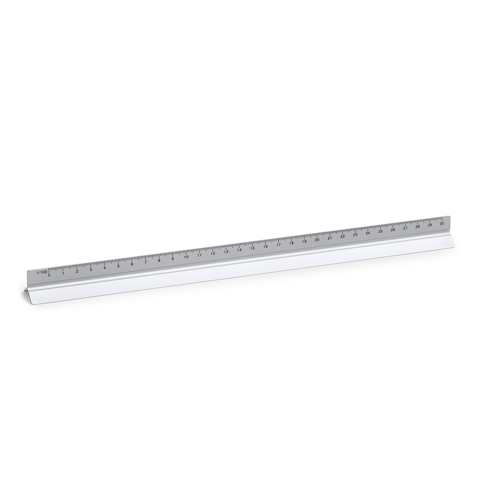 Aluminium Driehoekige Liniaal 30 cm - 3