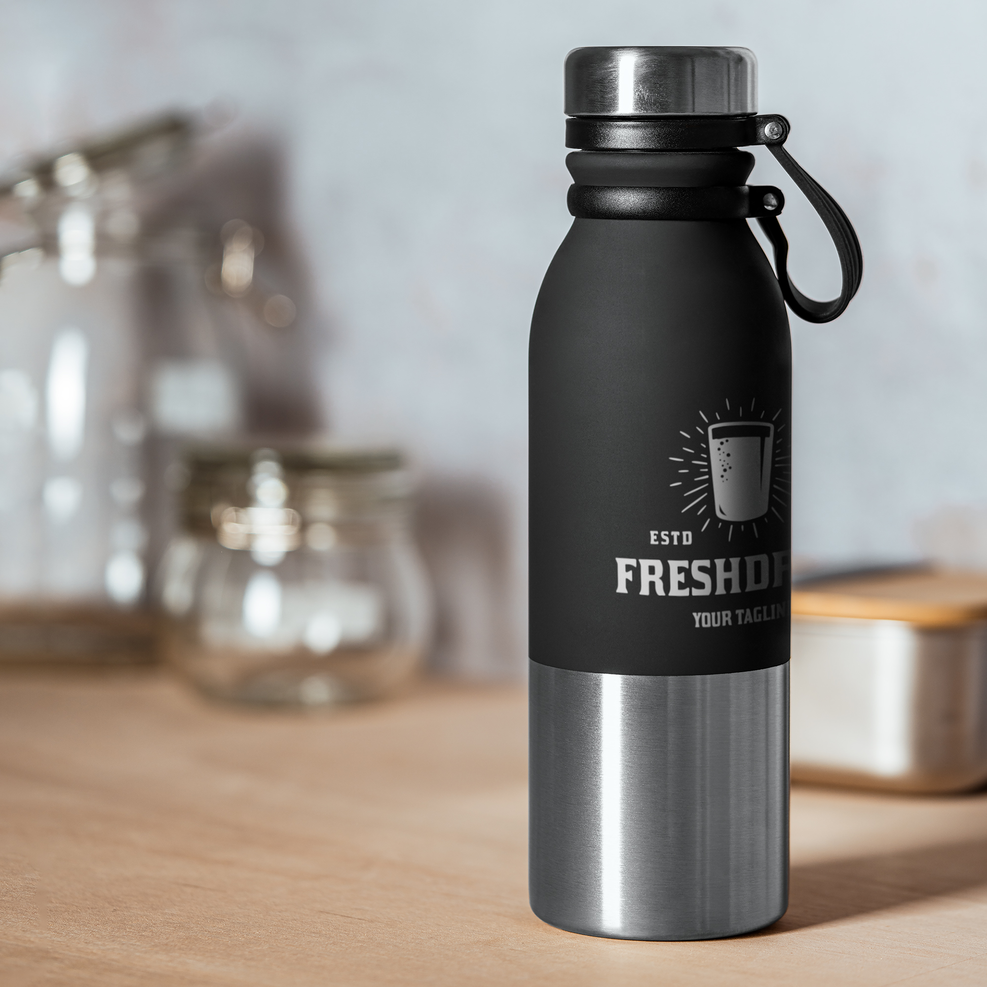 Roestvrijstalen Fles - 4
