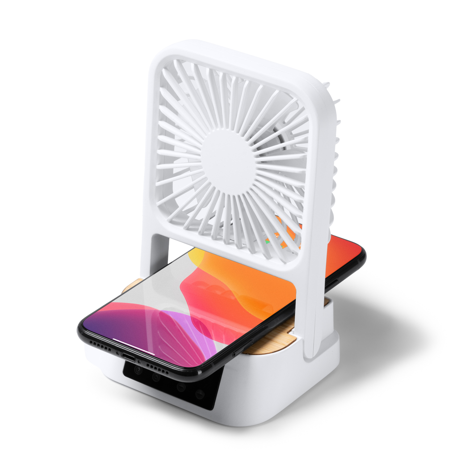 Desktop Ventilator met Oplader - 2