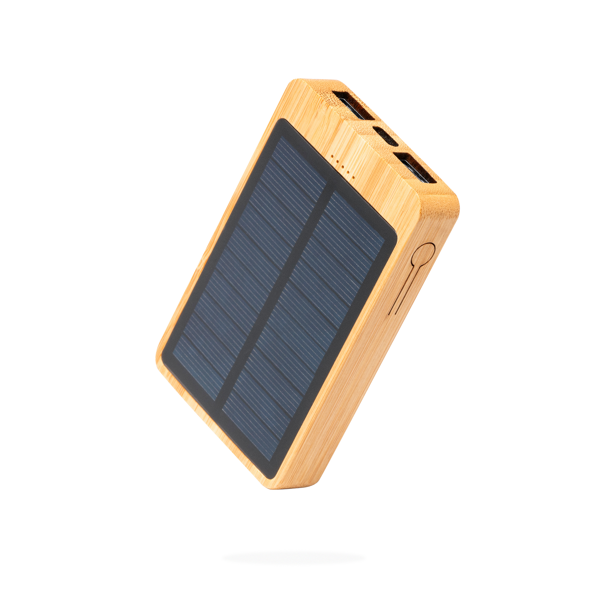 Solar Powerbank van Bamboe - 3