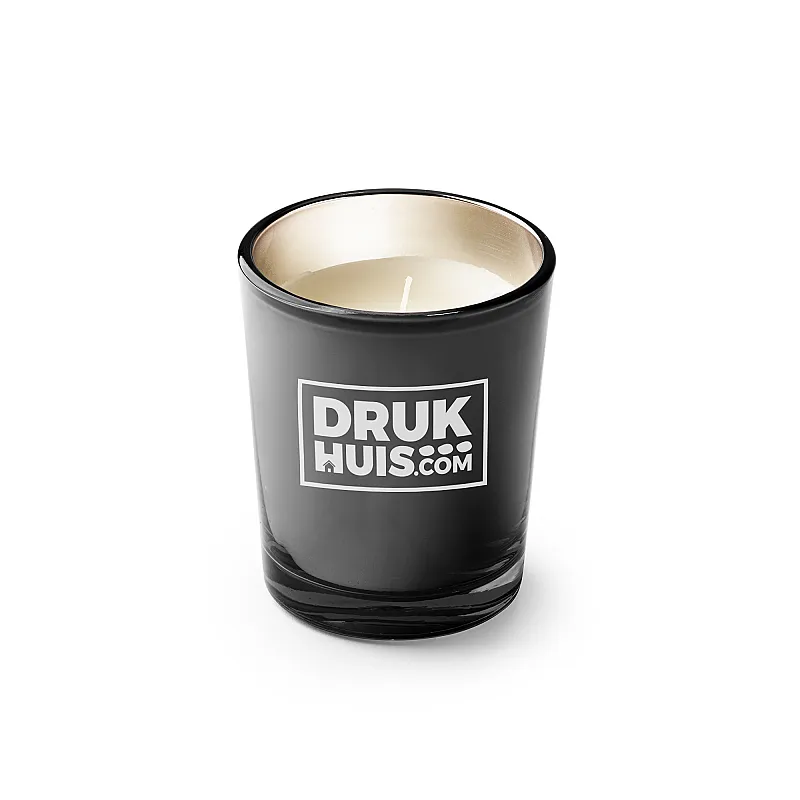 Geurkaars in Gekleurd Glas